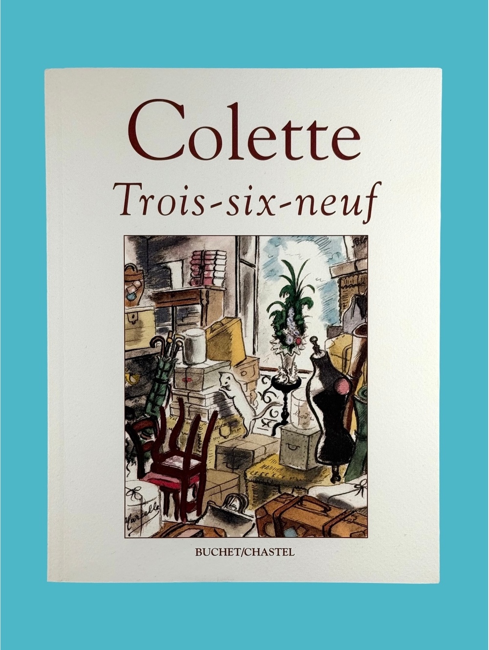 Colette Trois-Six-Neuf Dignimont Illustrated 1997 French Softcover Book Vintage